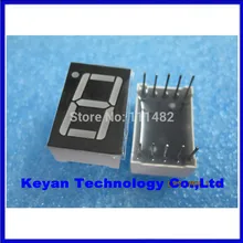 100 шт. LD-5161BG 1 деление 0,5" Зеленый 7-сегментный светодиодный дисплей общий анод