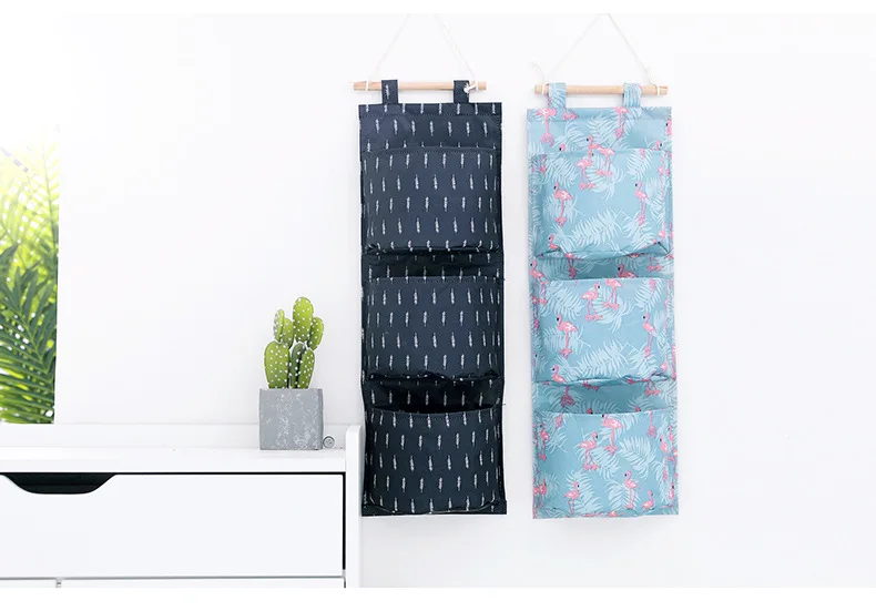 Wall Mounted Storage Bag Wardrobe Organizer