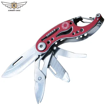 ALMIGHTY EAGLE Mini tools Multifunction tool EDC folding Knife Scissors Pocket Screwdriver outdoor camping New