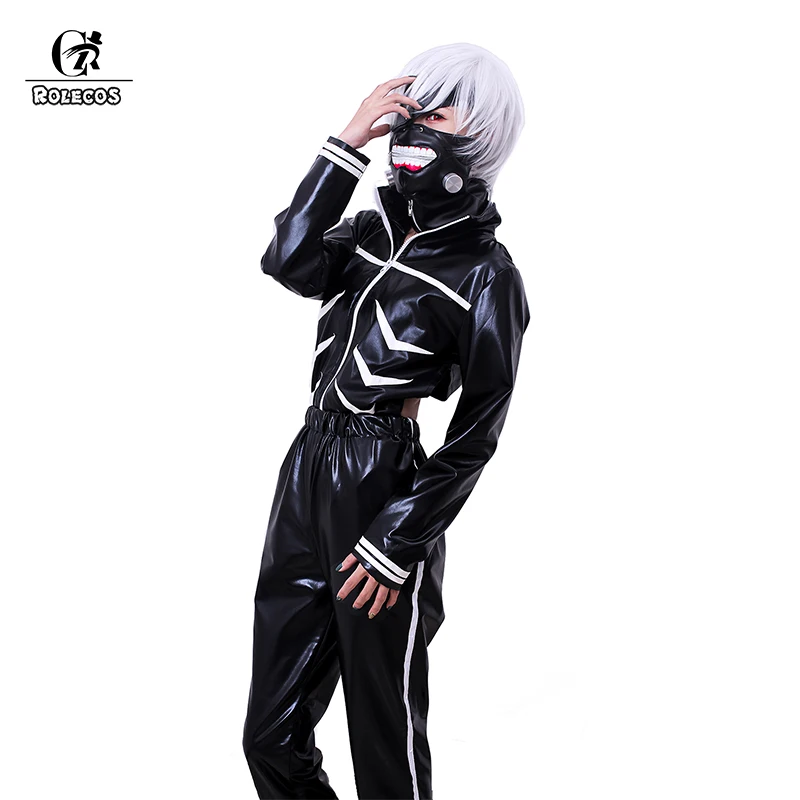 Ролекос аниме Токийский Гуль косплей костюмы Kaneki Ken мужские для косплея