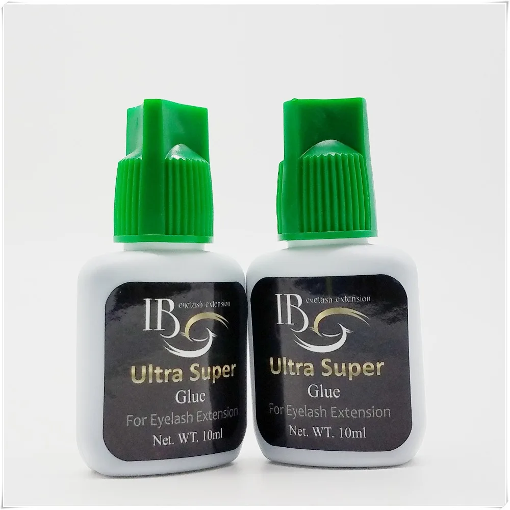 

Free Shipping 2 bottle Ultra Super Glue Eyelash Extensions 2~3 seconds fast dry eyelash glue Adhesive strength up to 50days 10ml