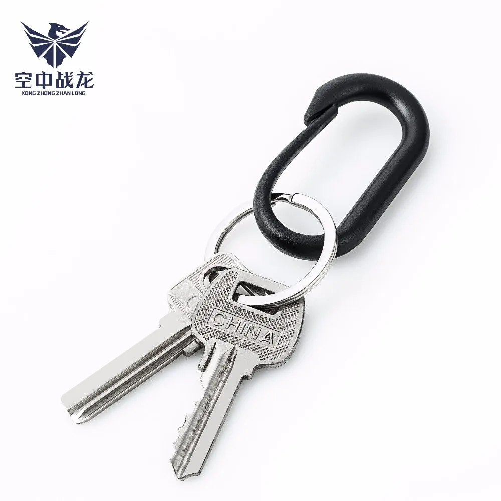 Outdoor multi-function plastic u-type buckle hanging hang buckle hook carabiner backpack hang buckle can be used with MOLLE syst