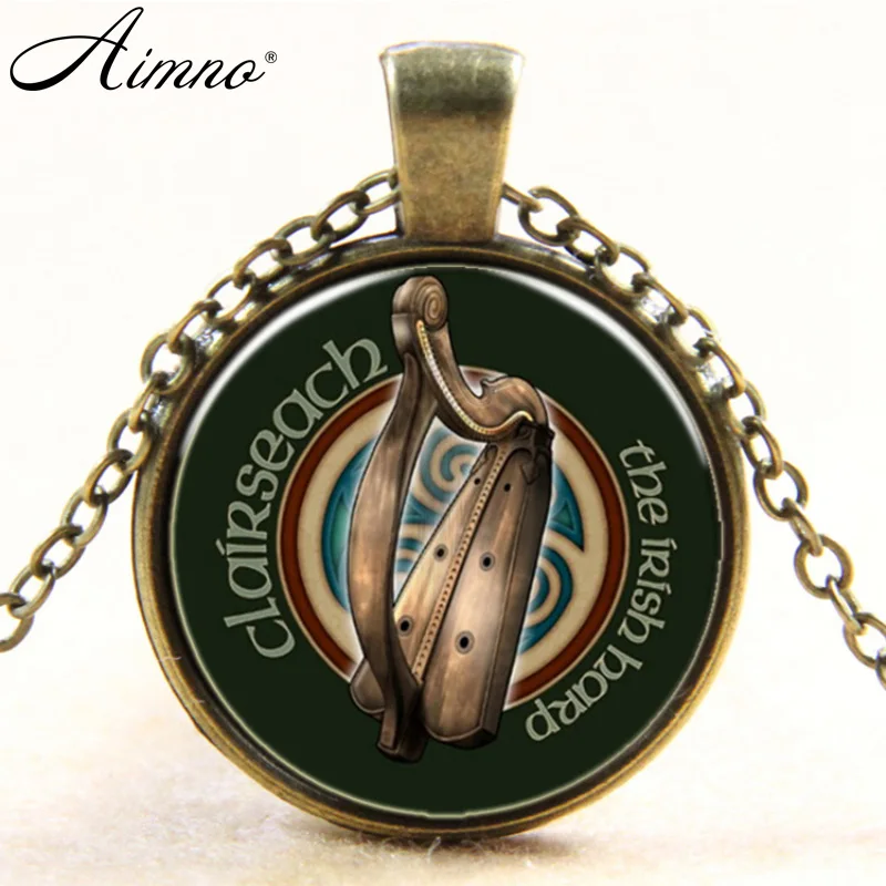 Necklaces Celtic Harp Patterns Statement Necklace Chokers The Irish