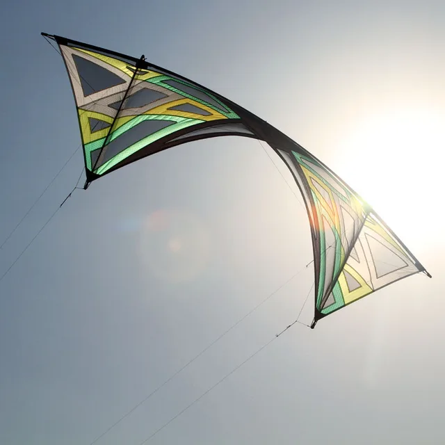 Cheap 7.5ft Quad Line Stunt Kite Easy To Fly Outdoor 4 Line Sport  Kite For Beginner Free Shipping