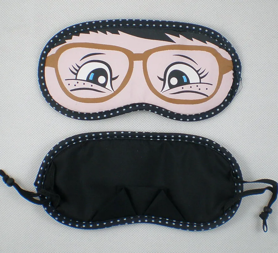 NEW FREE SHIPPING 1PCS LOVELY Sleeping MASK Cover Eye mask eyeshade eye shield blindfold Sleep