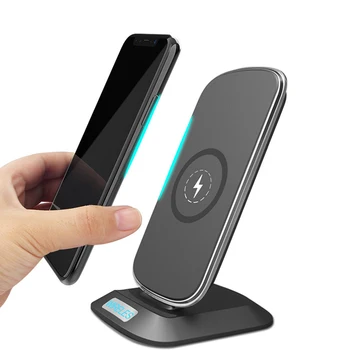 

EtopLink New 3 Coils Wireless Charging Wireless fast QI Charger Dock Desk Holder for IPhone X Samsung Galaxy S8 S7 Edge Note 8