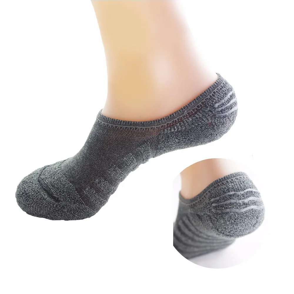 thick no show socks