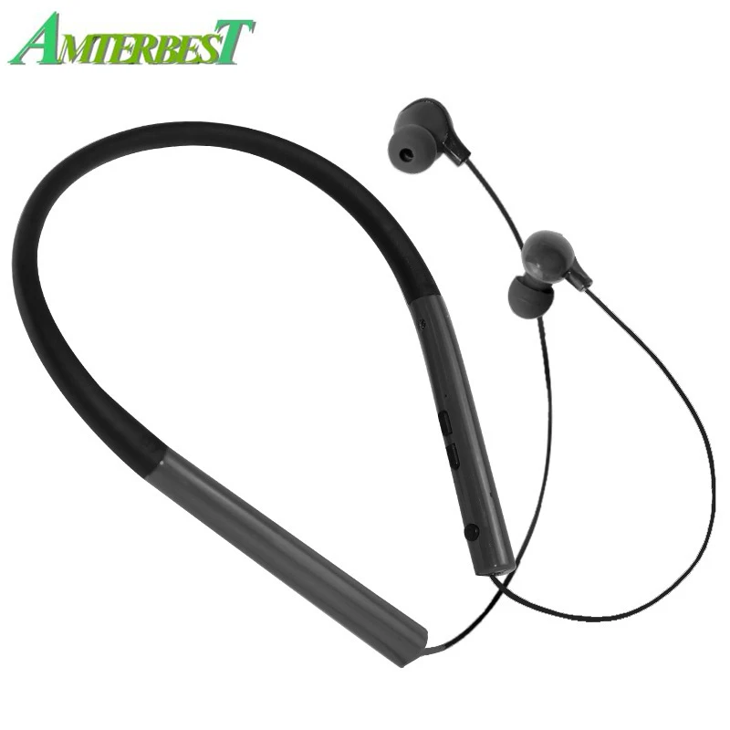 

AMTERBEST Sport Earbuds In-ear Phone Bluetooth 4.2 Stereo Earphone Headset Wireless Waterproof Sweatproof Earphone Build-in Mic