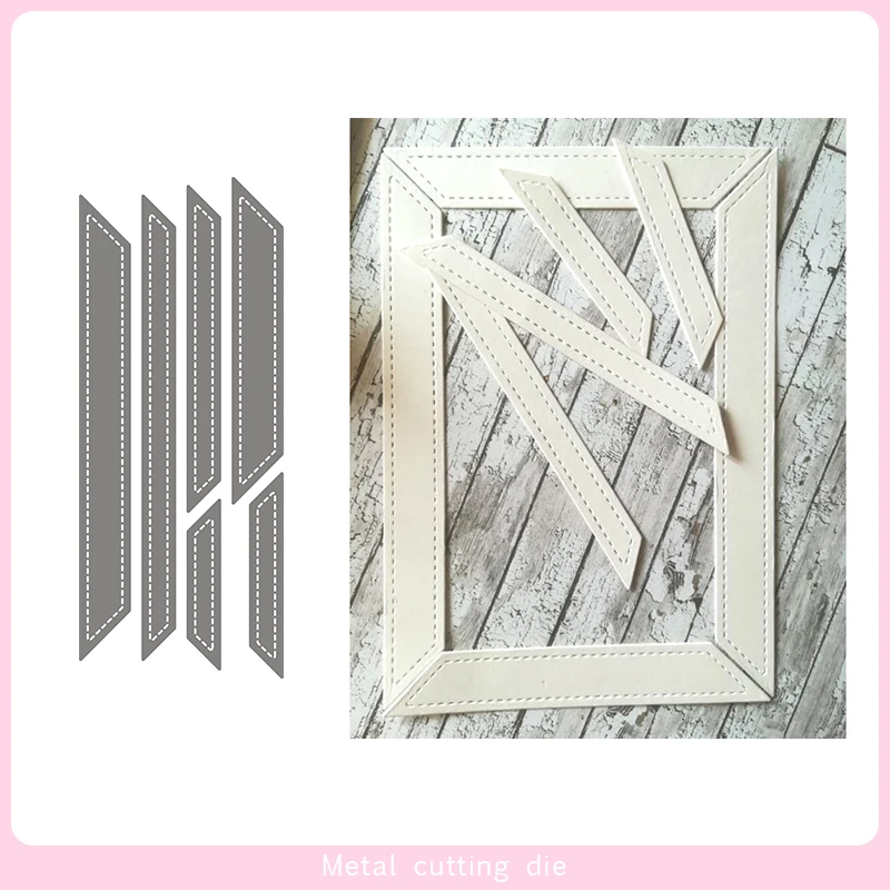 

Metal Cutting Dies Border set Frame Die Scrapbooking Embossing Paper Craft Album Cards Punch Art cutter die 2019