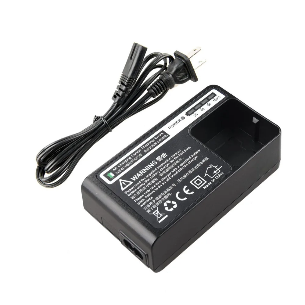Godox C29 AC Power Battery Charger Adapter for Godox AD200 WB29 Battery