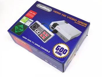 

Hot Retro HD Video Classic Handheld Game Player Built-in 500/600 Games Dual Gamepad Controls HDMI Output Mini TV Game Console