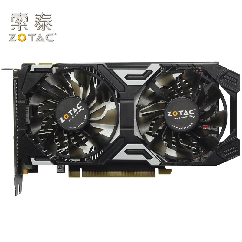 Видеокарты ZOTAC GTX 950 2GD5 Thunder GeForce TSI PA GDDR5 для nVIDIA Map GTX950 2GB б/у|Графические карты| |