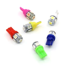 Car LED T10 5050 SMD fit for toyota corolla camry avensis rav4 yaris toyota Car Side Wedge Tail Light Lamp Bulb car-styling