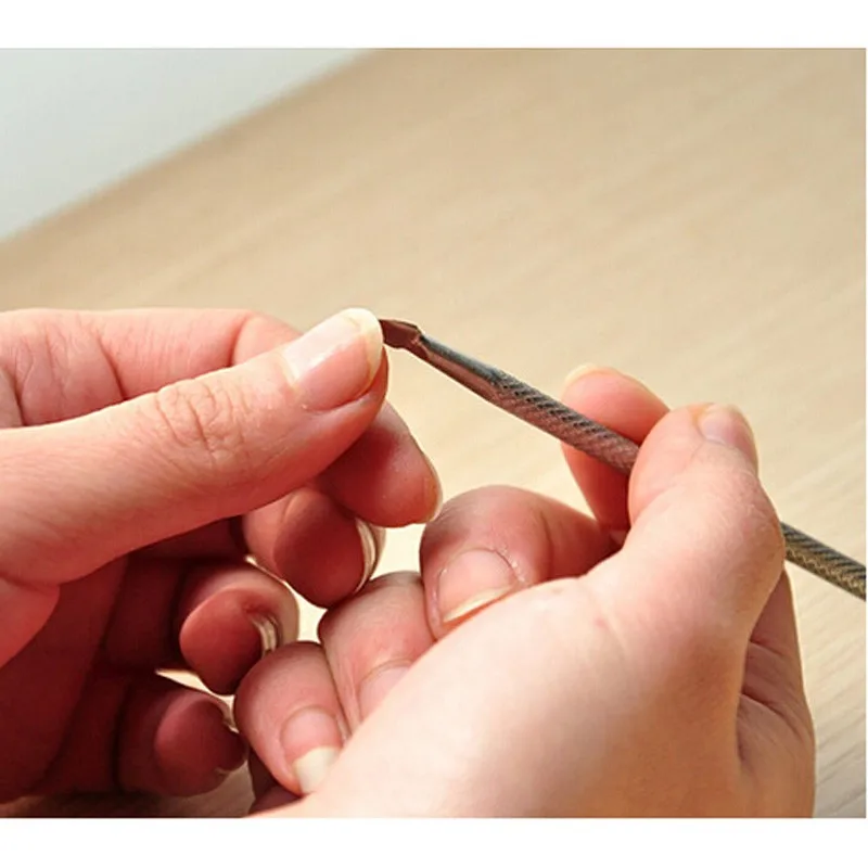 Addfavor ножницы для кутикулы Ложка-толкатель Для Удаления Резак Триммер маникюрные инструменты для ногтей жидкость для снятия лака воскресения шабера