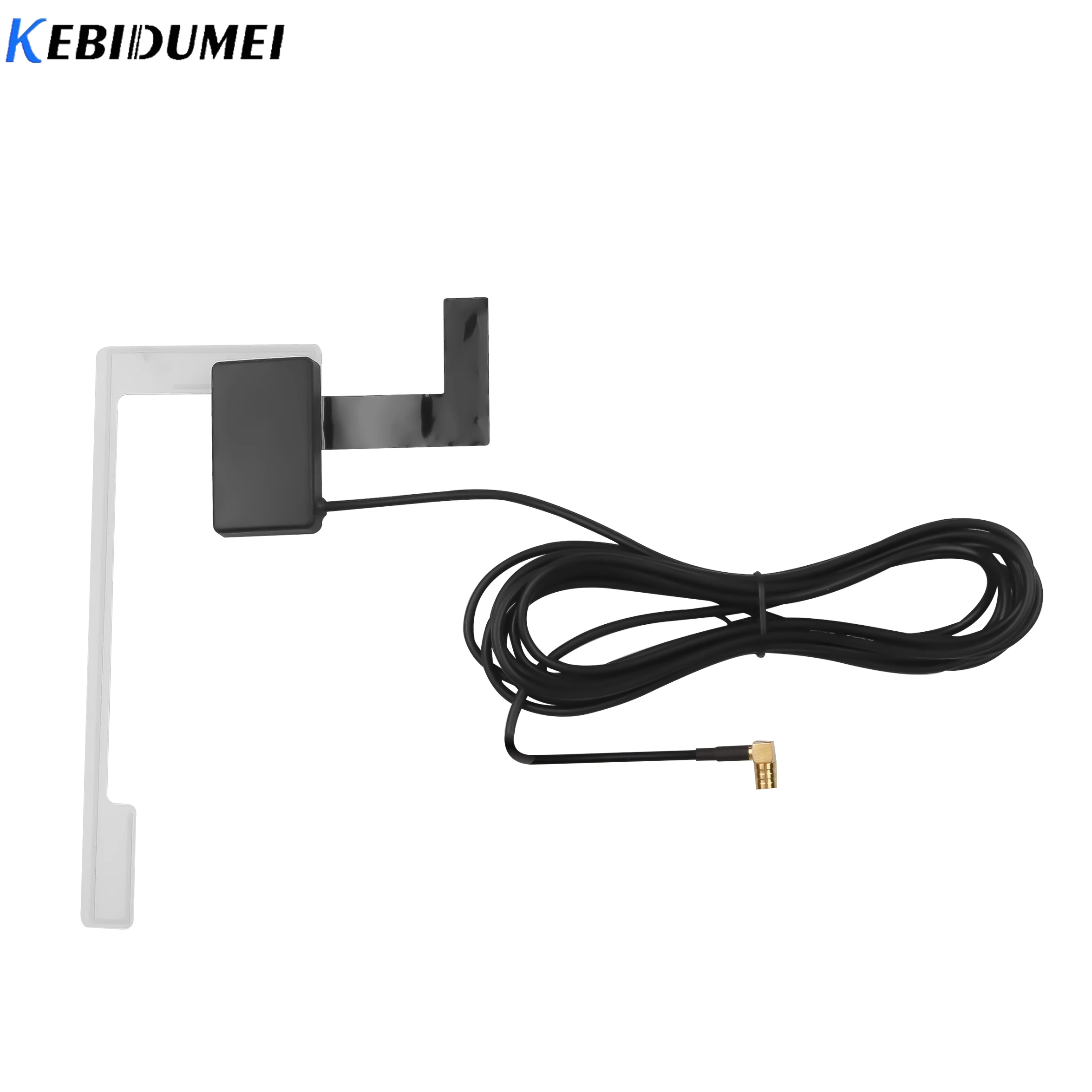 KEBIDUMEI DAB Антенна SMB интерфейс Автомобильная цифровая активная антенна для радио