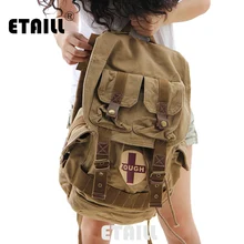 Женский Повседневный Винтажный Мужской холщовый рюкзак, женские школьные сумки, мужские роскошные сумки от известного бренда, рюкзак для ноутбука, военный рюкзак для путешествий