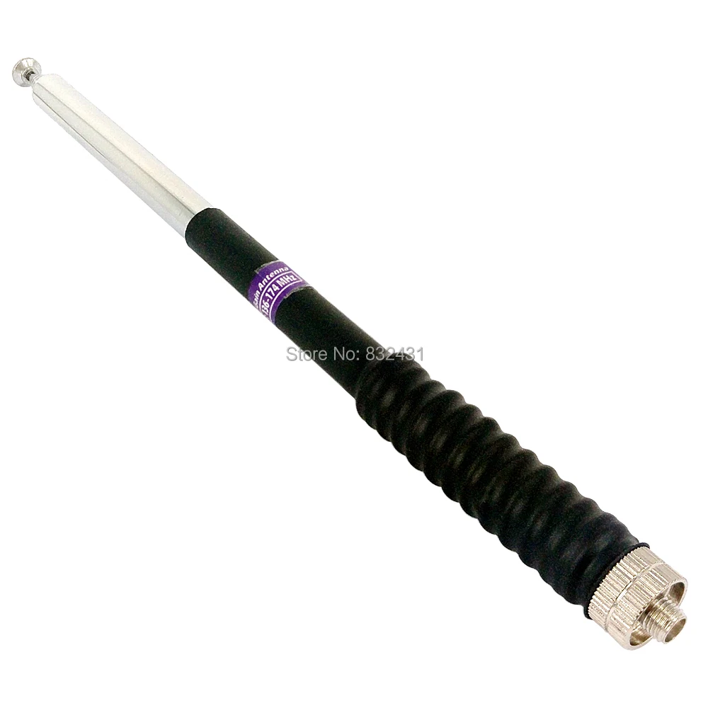 SMA Female FP10120 VHF Telescopic Antenna for Walkie Talkie 1