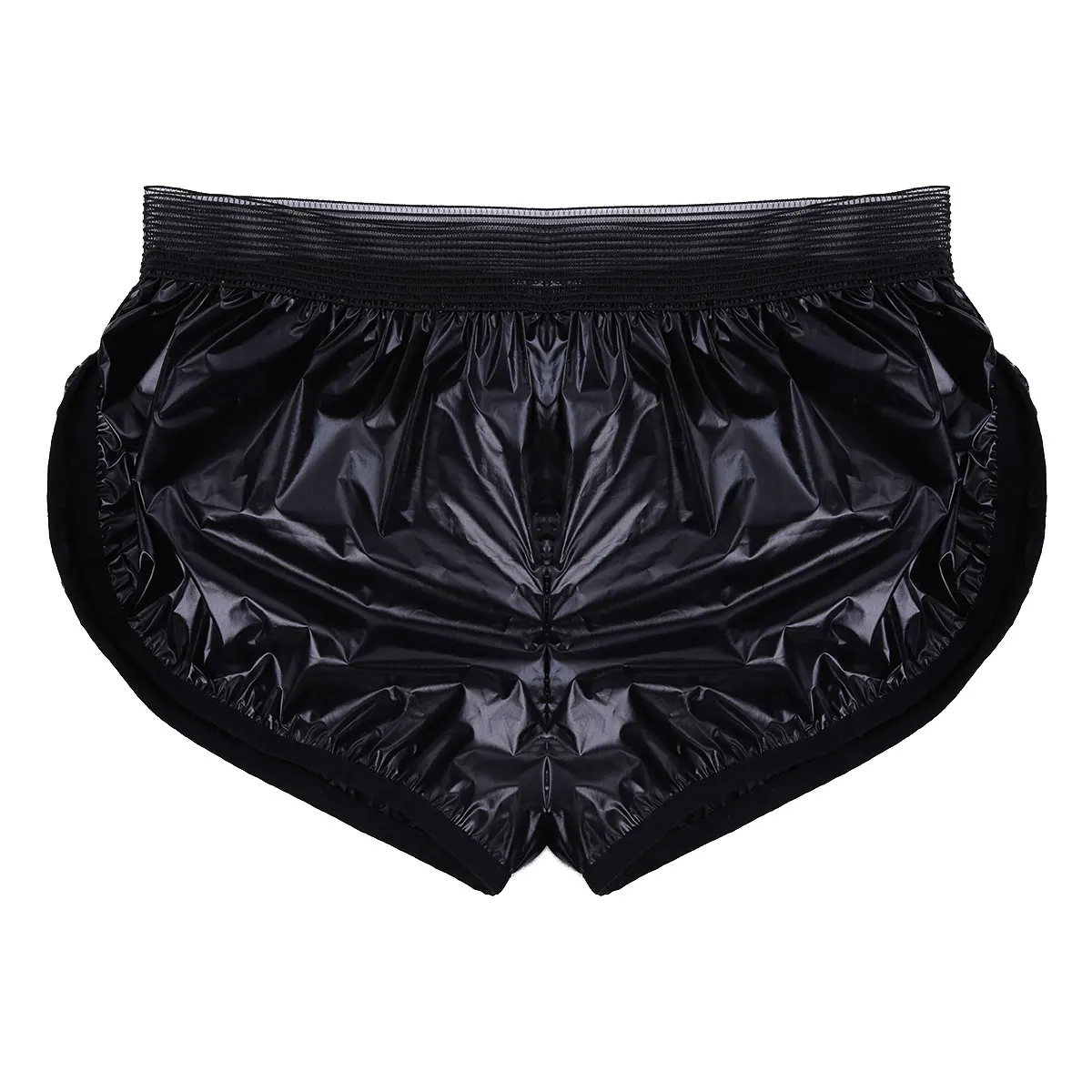 mens wet look swimwear