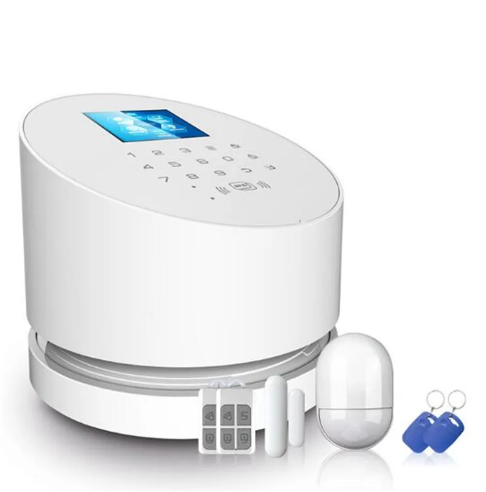 Wifi GSM+PSTN Wireless alarm Panel IOS andorid APP Remote Control RFID Disalarm Security Burglar Alarm System Wifi GSM+PSTN Wireless alarm Panel IOS andorid APP Remote Control RFID Disalarm Security Burglar Alarm System