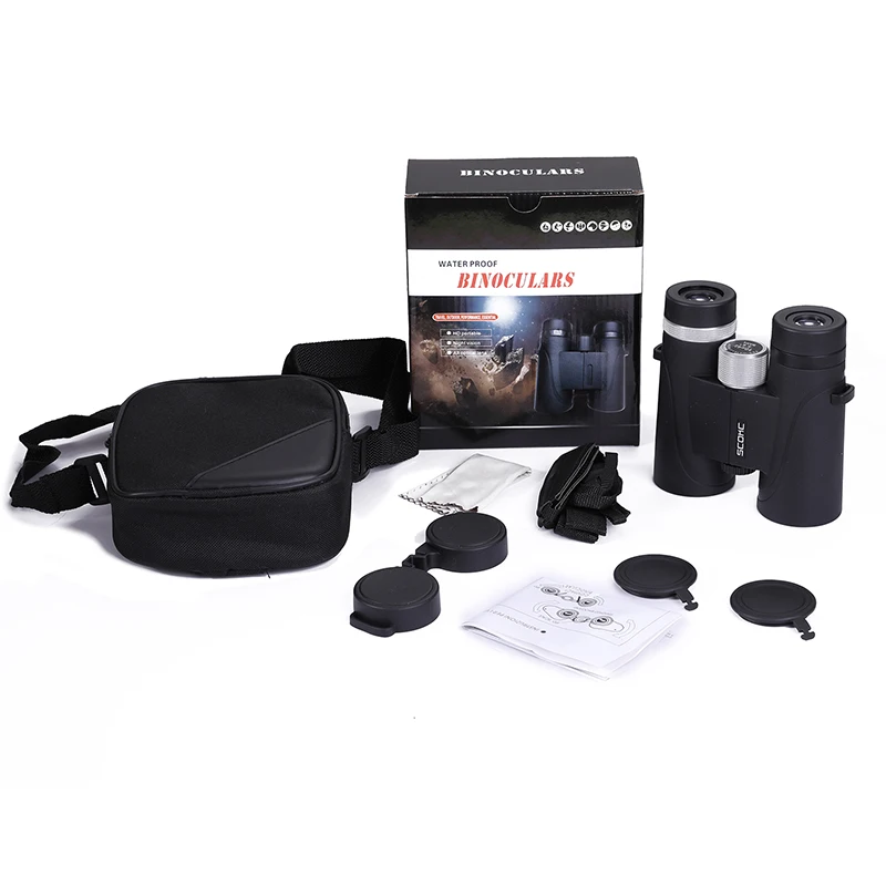 10x42 IPX7 Waterproof Binoculars Bak4 Prism Optics High Power Telescope for Camping Hunting Outdoor 10x42 IPX7 Waterproof Binoculars Bak4 Prism Optics High Power Telescope for Camping Hunting Outdoor