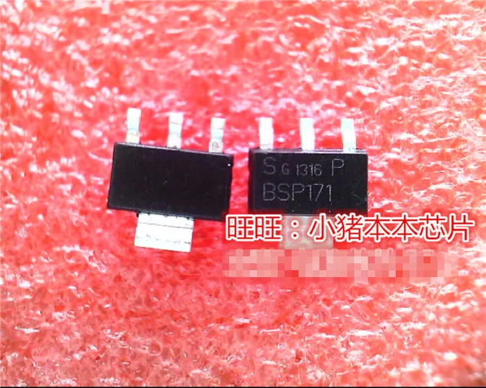 Новинка 10 шт./лот BSP171P BSP171 SOT223 MOS FET P channel 1.7A/60В умный автомобильный чип драйвера SMD