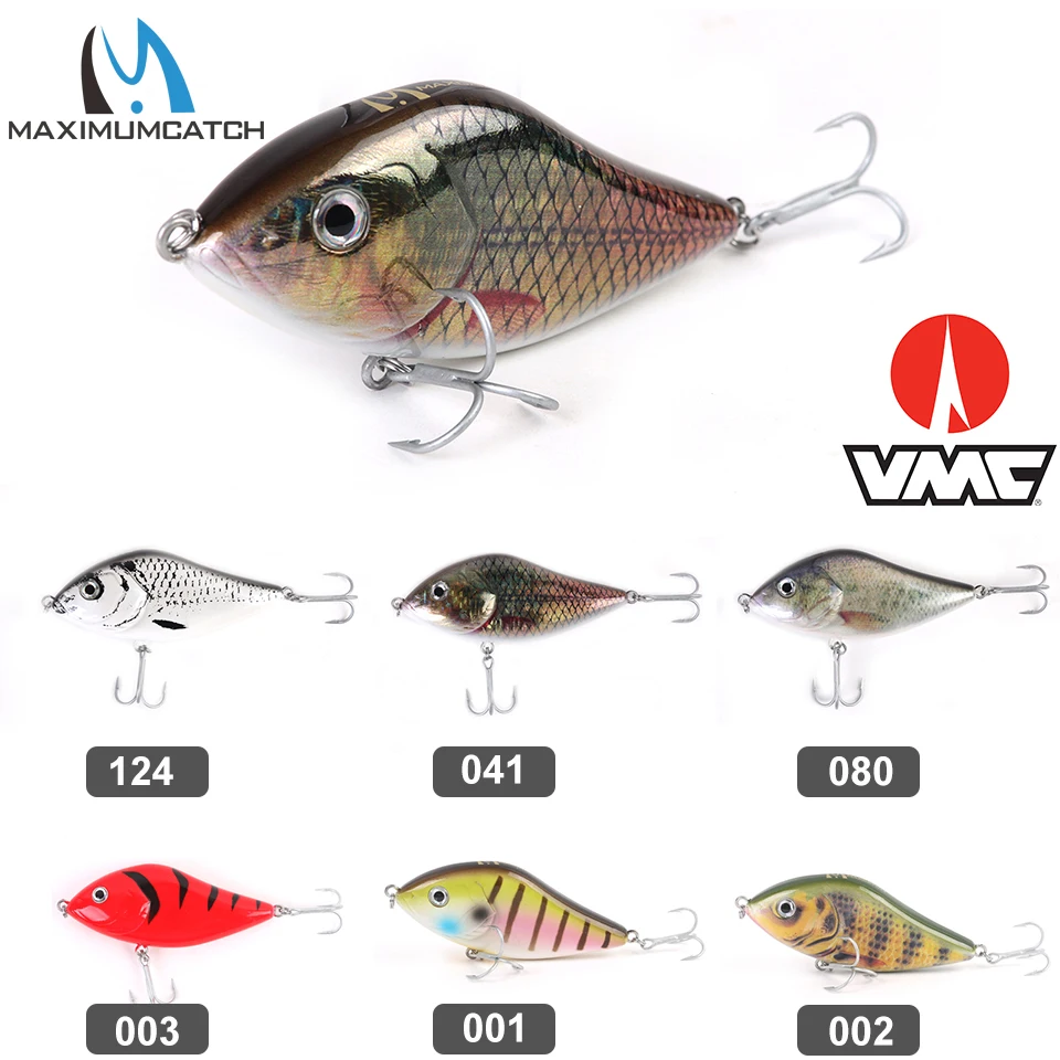 Maximumcatch Jerkbait بايك الصيد إغراء 47g 100mm مع VMC هوك رعشة الطعم الصلب باس بايك إغراء Maximumcatch Jerkbait بايك الصيد إغراء 47g 100mm مع VMC هوك رعشة الطعم الصلب باس بايك إغراء