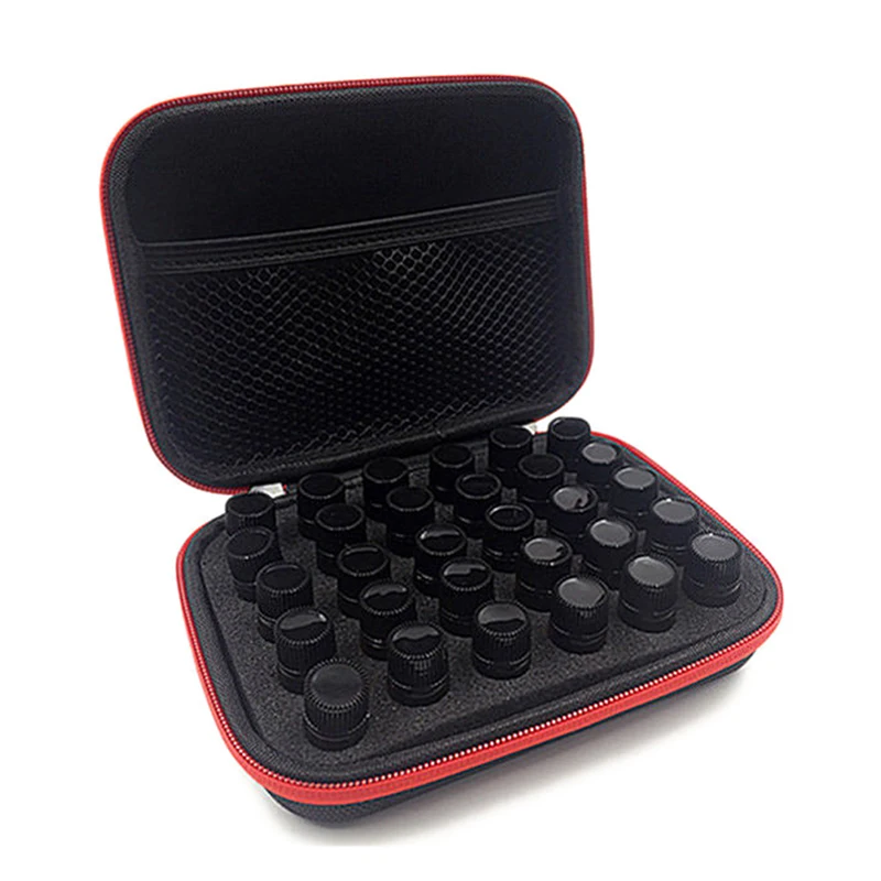 

Modern Creative New 30 Bottles 1-3Ml Essential Oil Carry Case Holder Storage Travel Aromatherapy Hand Bag