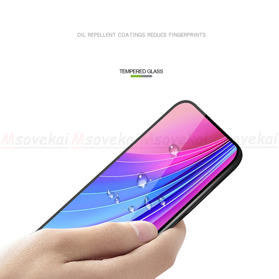 5D 9D Full Glue Tempered Glass For VIVO V15 Pro V11 Pro Y91i Y95 Y93 Y97 NEX Dual Display Full Cover Screen Protector Glass Film