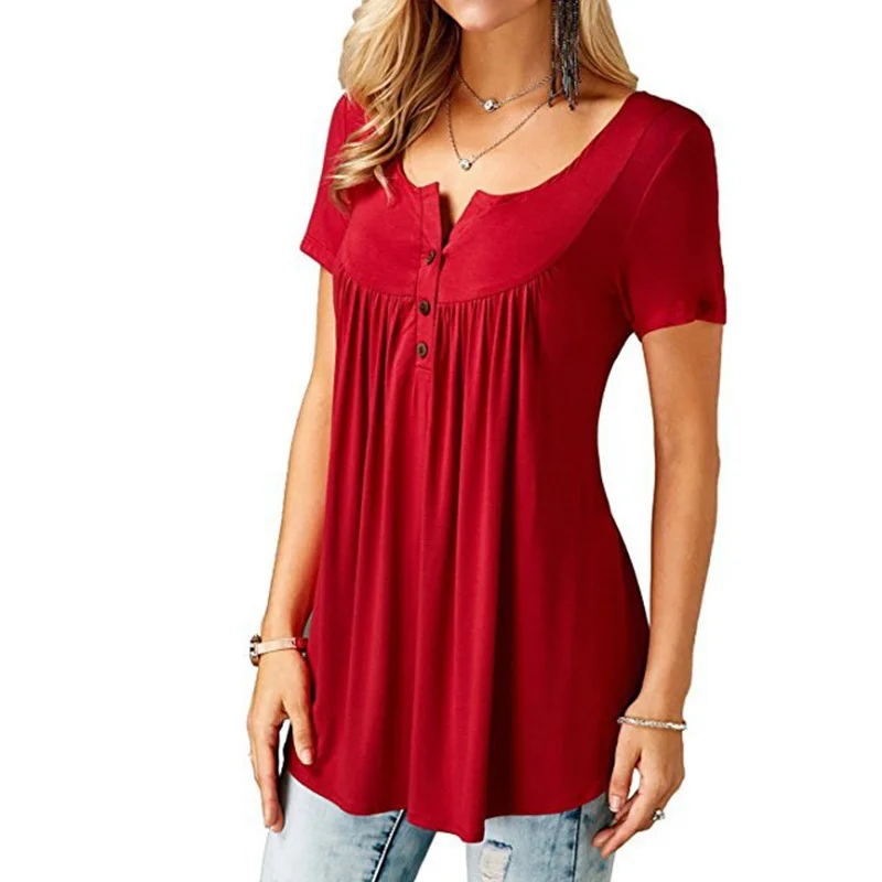 2019 multi-color Maternity Nursing T Shirts Pregnant Breastfeeding clothes for pregnant women Short Sleeve Tops Shirt Tee