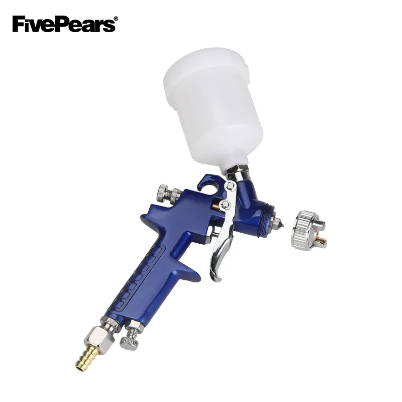 

FIVEPEARS H-2000 Professional HVLP Spray Gun 0.8MM Nozzle Mini Air Paint Spray Guns Airbrush For Painting Car Aerograph