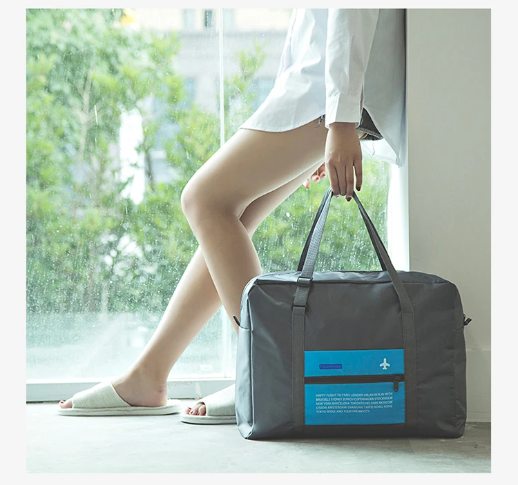 Модные женские туфли чемодан дорожная сумка водостойкий складной сумки Большая вместительность, стиль унисекс упаковка нейлон для мужчин
