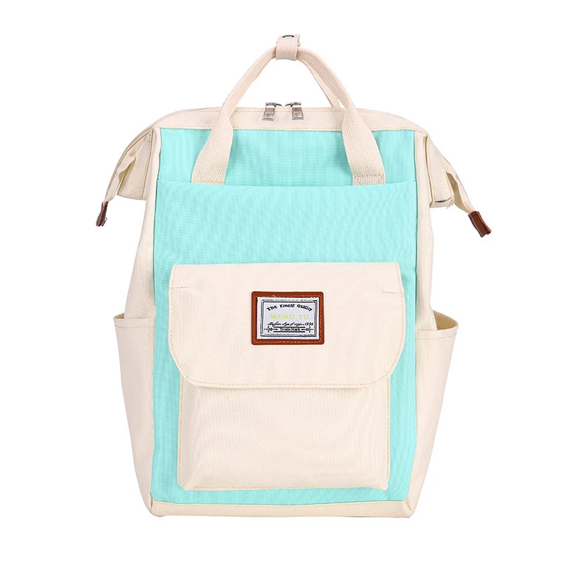 

Large Capacity Mummy Bag Outdoor Travel Maternity Backpack Fashion Canvas Baby Care Infant Newborn Nursing Nappy Handbag MBG0258