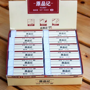 

3 Pcs Hot Sale Simple Style Soft Eraser for Pencil Erasers Stationery Office Material School Supplies for Student Kids Gift