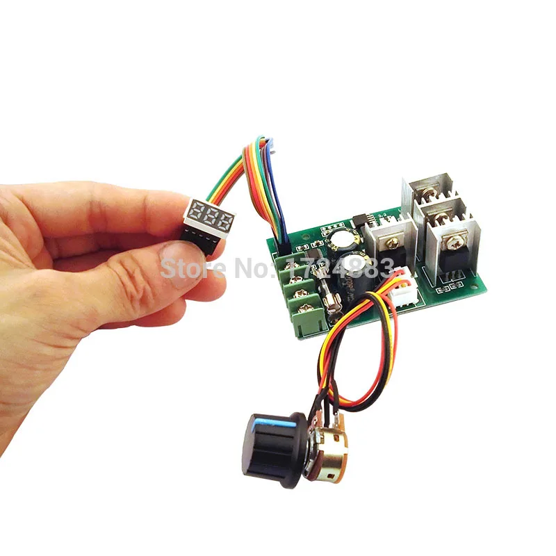 Купить шим двигатель постоянного тока регулятор скорости цифровой ...