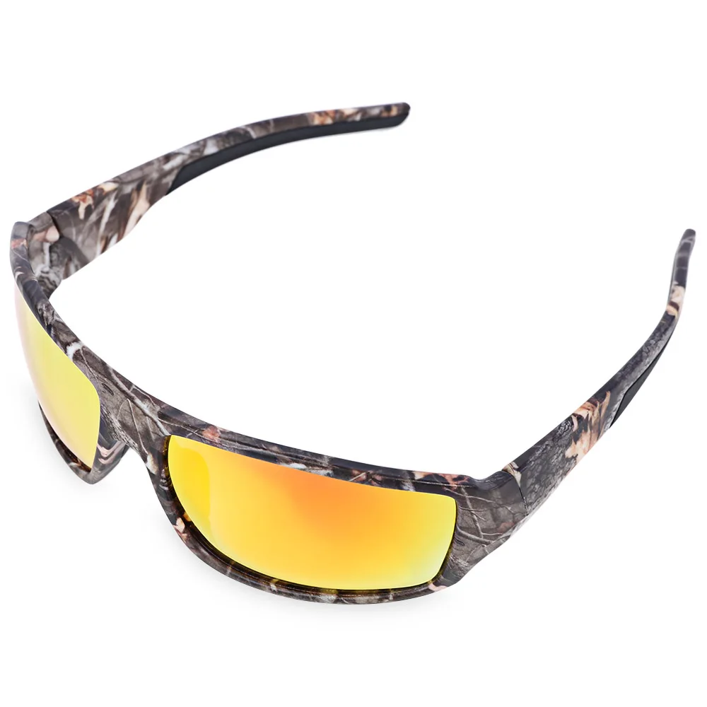 2017 Brand Polarized Sunglasses Camouflage Frame Sport Sun Glasses
