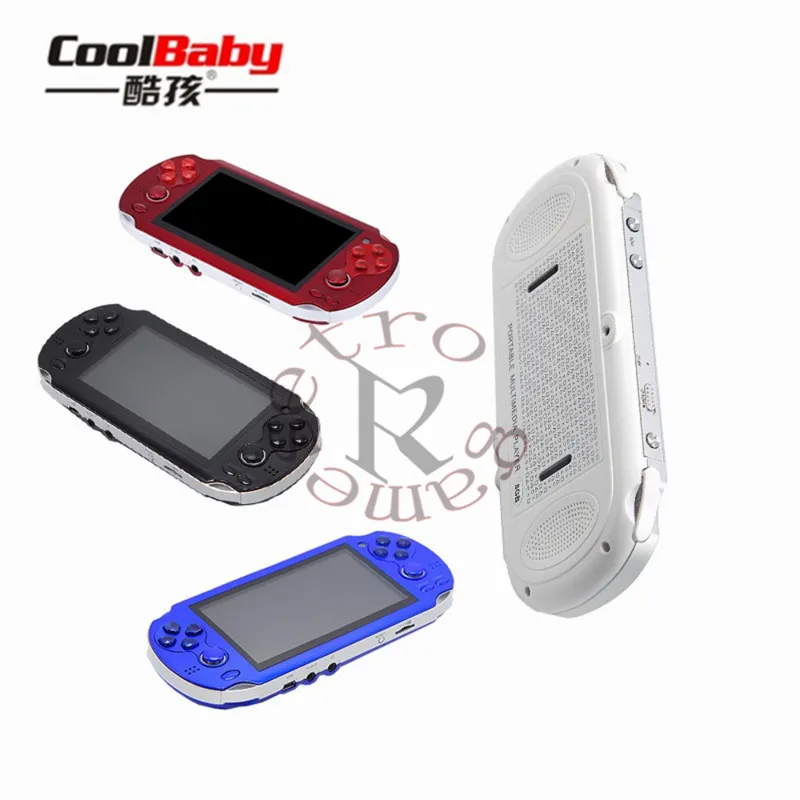 Handheld Retro Tragbare Videospielkonsole Gamepad 4,3 Zoll 8 Gb Consola De Videojuegos Unterstützung Für Psp Spiel Kamera Video E-book Unterhaltungselektronik