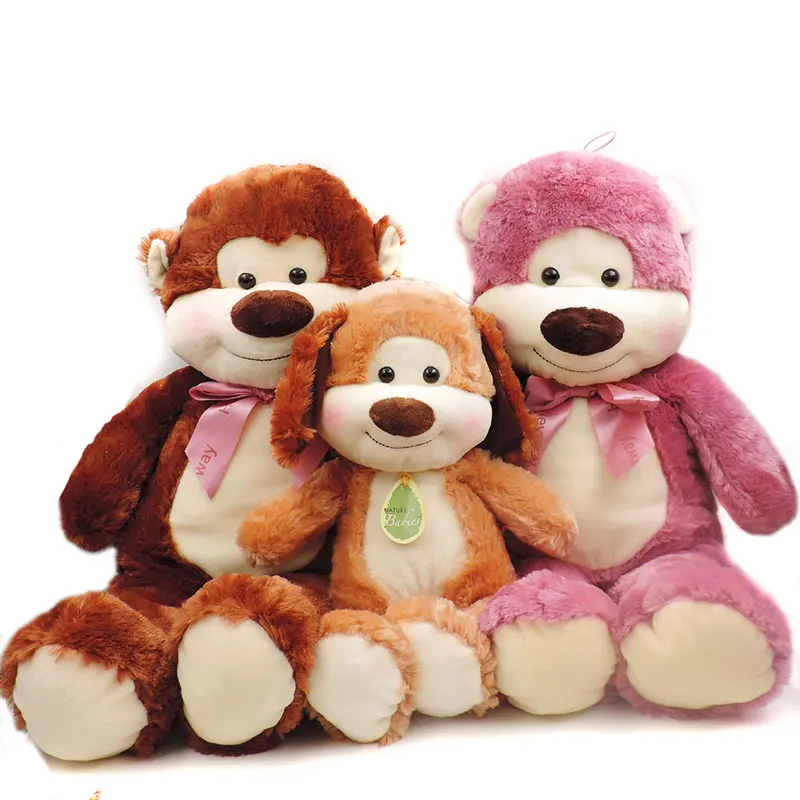 Large Teddy Bear Plush Toys High Quality Plush Pillow Stuffed Smile