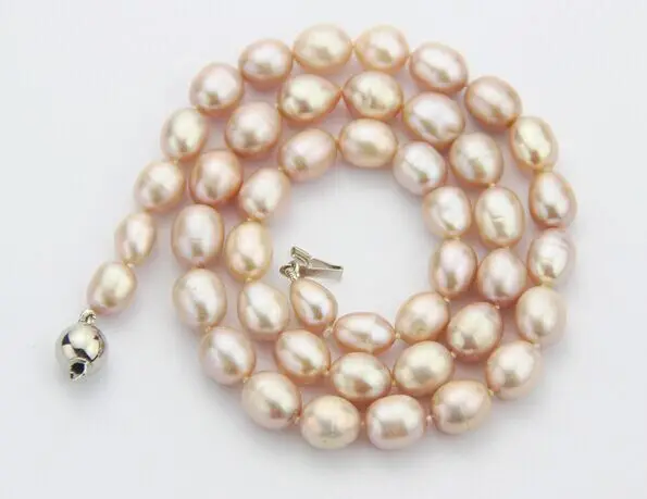 

2012-15MM NATURAL SOUTH SEA PINK PEARL NECKLACE