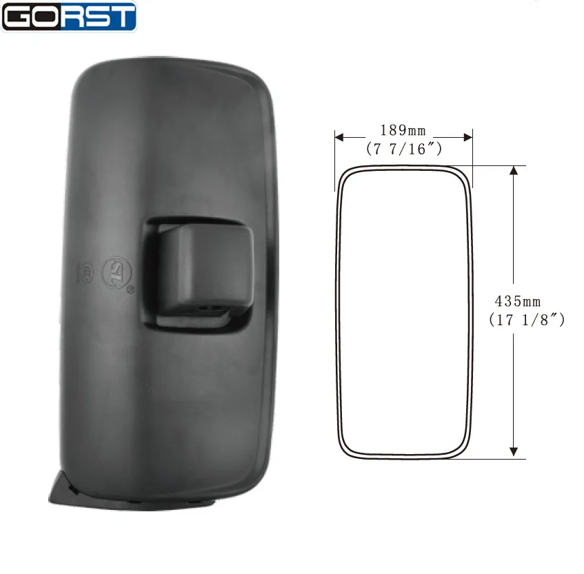 CarAutomobile Accessories Car-Styling Reflector Rearview Mirror Side Mirror Exterior Assembly for benz Axor series truck-1