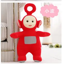 Средний милые плюшевые игрушки Детские с начинкой красный Po кукла подарок около 35 см