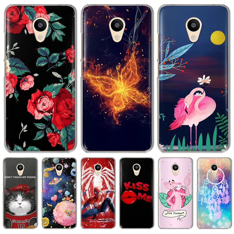 Для Meizu M3S M3 Note M5 M5S M5C M6 U10 U20 Pro 6 16th чехол Joker cover funda etui don't touch my Flamingo Spiderman phone |