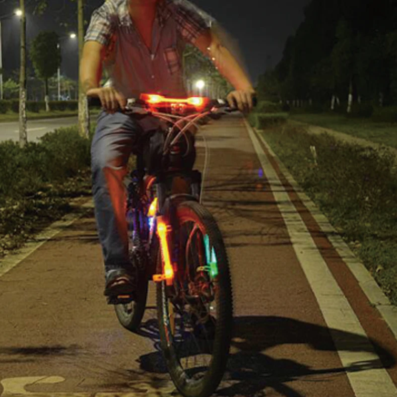 Bicycle decoration Accessories LED Spoke Wheel Signal Lights for Bikes
