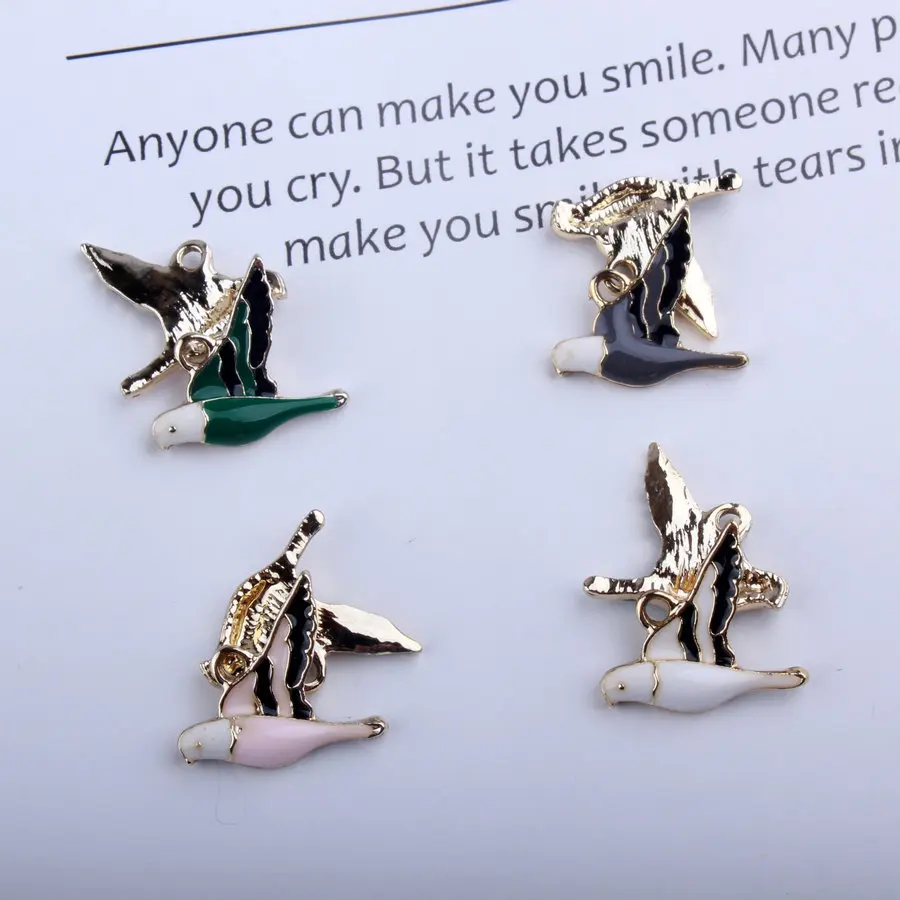 10pcs Stainless Steel Pineapple Charm Little Pendent for DIY Jewelry Making 18mm