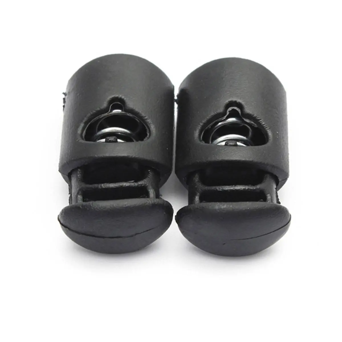 2 x Shoe buckle lace blocker cord lock Buttons Cord Strap Seam With