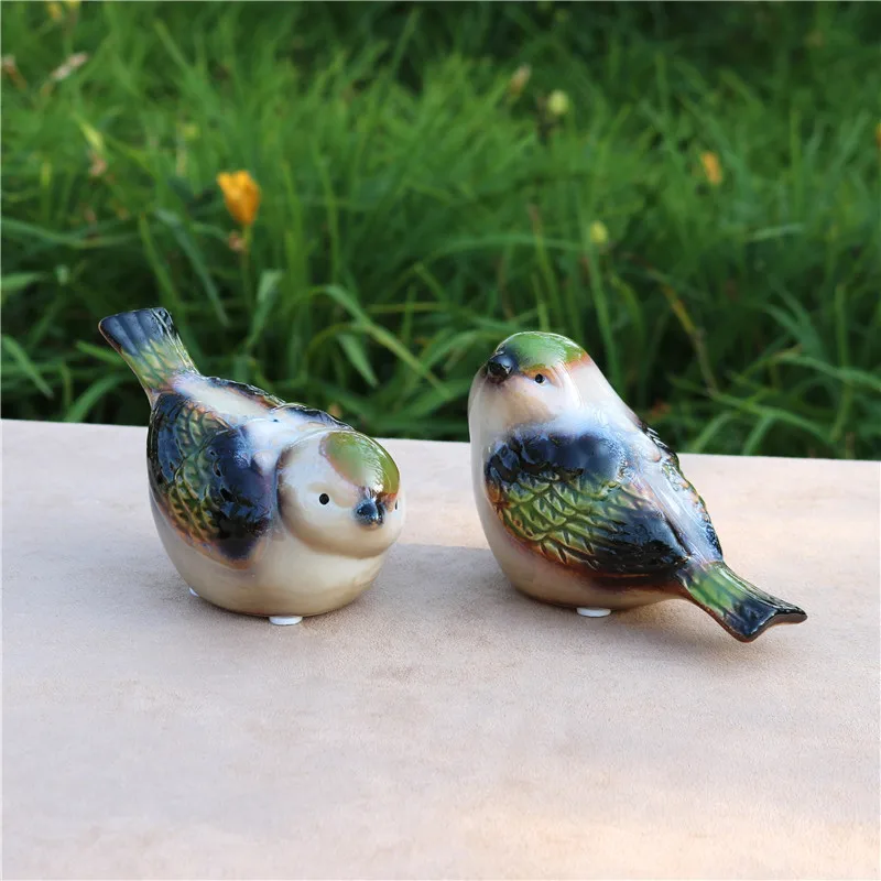 spring bird figurines