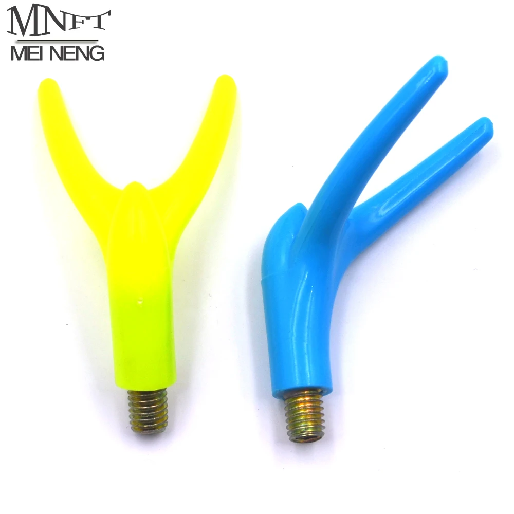 

MNFT 1PC x Fishing Rod Rest Holder Plastic Bracket V Head Fishing Grip with Fishing Rod Pole 8mm Thread Connectors