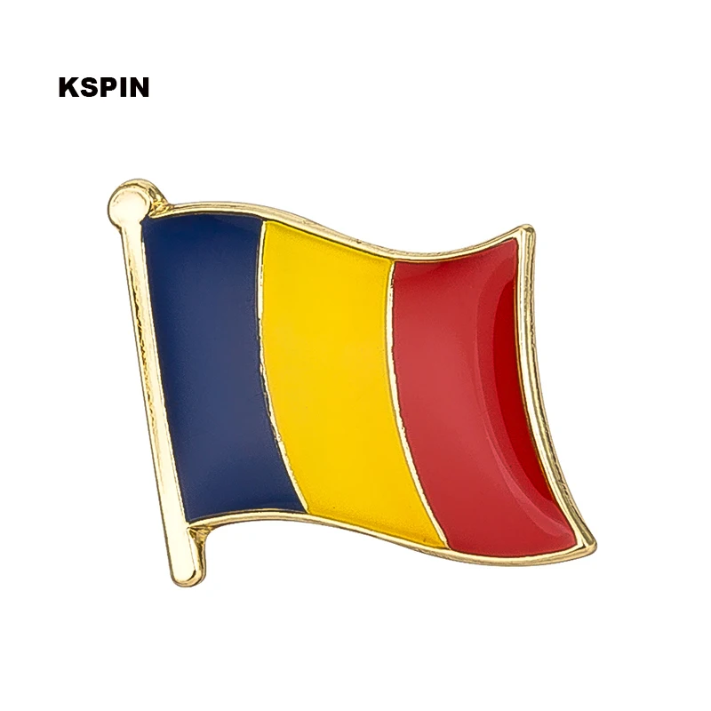 

Romania Metal Flag Lapel Pin Badges For Clothes Rozet Set Brooch In Brooches KS-0109