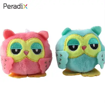 

Owl Plush Pendant Owl Plush Key Chain Key Owl Plush Toy Cool Multicolor Light Collection