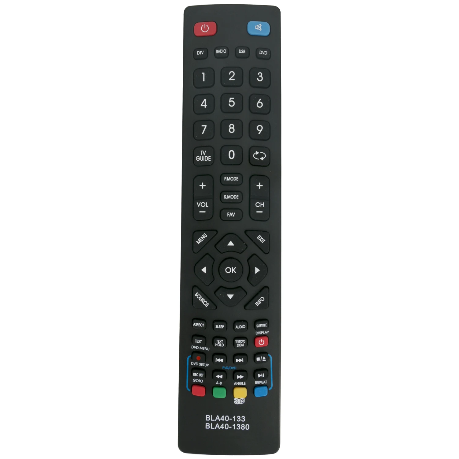 

New remote control for BLAUPUNKT LED 3D TV BLA40-133 BLA40-1380