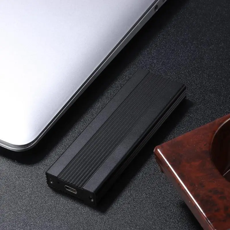 Футляр NVME M.2 полностью алюминиевый чехол для мобильного жесткого диска 3 1 дюйма